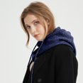 thumbnail image 5 of Drawstring Hooded Scarf Keeps Neck Warm, Faux Fur Hat and Infinity Scarf Bag, 5 of 5