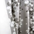 thumbnail image 3 of Lush Decor Ensemble de Rideaux Occultants Fleurs Pleureuses (Paire), 84 Pouces x 52 Pouces, Gris, 3 of 6