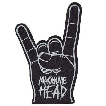 - Logo Metal Sign Foam Finger, Officially Licensed Merchandise By Machine Head From