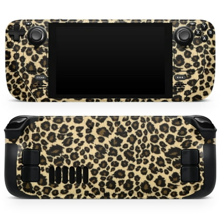 

Design Skinz - Compatible with Steam Deck - Skin Decal Protective Scratch-Resistant Removable Vinyl Wrap Cover - Small Vector Cheetah Animal Print