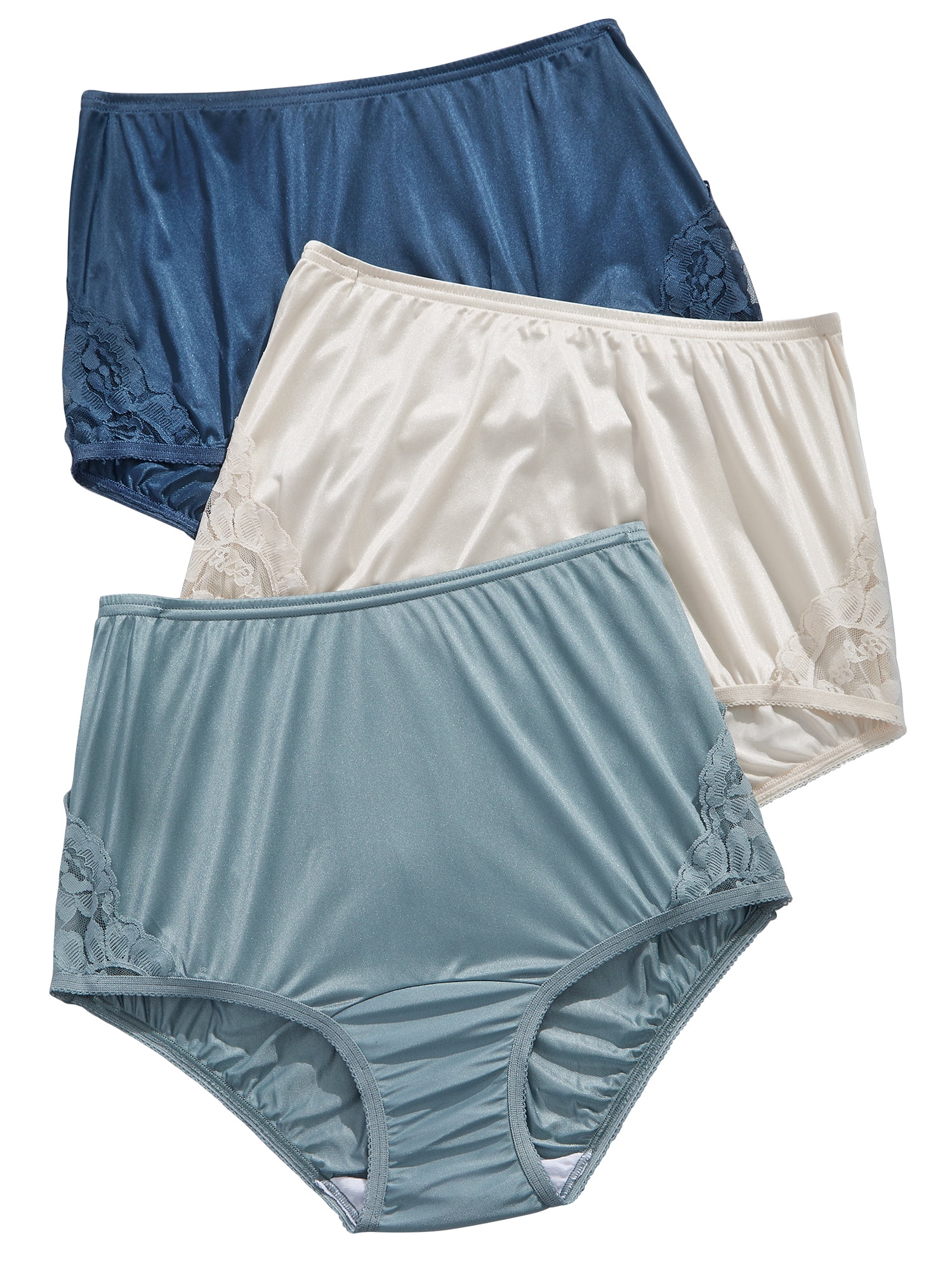 Women's Vanity Fair 13011 Perfectly Yours Lace Nouveau Brief Panty 3