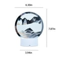 thumbnail image 3 of Latrodar Moving Sand Art, 7.87in 360° Rotating Hourglass Decoration, Best of Both Worlds amp Decoration(15ML) Gray Home Gadgets, 3 of 5