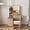 WalnutD80, variant on Montary 39.3" Spacious Vanity Desk Set with LED Adjustable Mirror, 4 Drawers and Multiple Open Storage Shelves, A Hair Dryer Holder and Power Socket,Walnut
