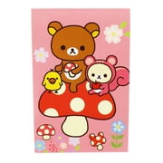 Rilakkuma Pink Cover Notepad (30 Sheets)