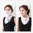 thumbnail image 4 of Máscara de montar al aire libre de verano con estampado de moda para mujer, bufanda de protección solar de cuello grande, bufanda para conducir, sombrilla, 4 of 5