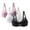 Black Lace Bras Multipack Clearance, variant on Lace Bralettes for Juniors Plus Size ,3 Pack Cute Wireless Bras High Supportive Compression Fit Breathable Full-Figure Bras ,Sizes S-5XL