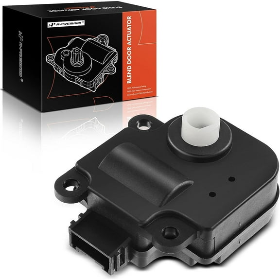 A-Premium HVAC Heater Blend Door Actuator Replacement for Pontiac G6 Saturn Aura Chevrolet Malibu 2006-2012 Main with ATC 6 Pin