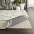 thumbnail image 2 of Pemberly Row Transitional 8'x10' Ivory Fabric Bohemian Area Rug (8'x10'), 2 of 6