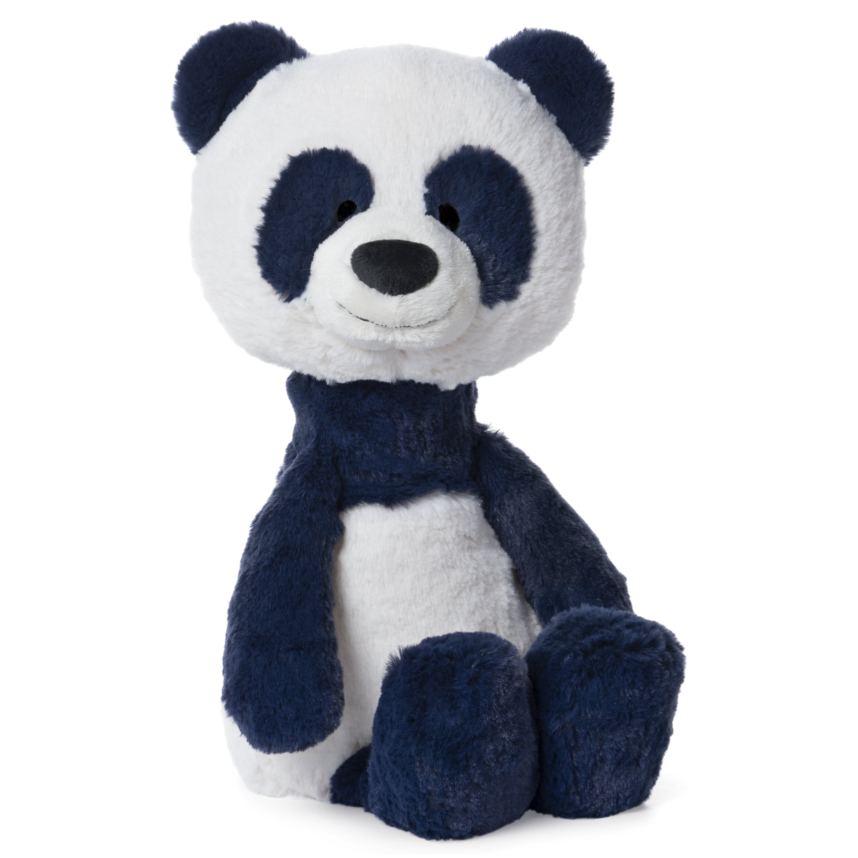 blue stuffed panda bear