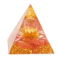 thumbnail image 2 of Pyramid Power Stone, Healing Meditation Stress Reduce  Pyramid Handcrafted Hand Made Ornament  For Living Room For Bedroom For Office, 2 of 8