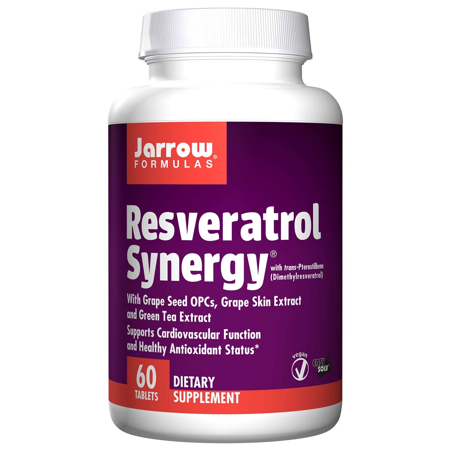 Jarrow Formulas Resveratrol Synergy, 60 Tablets