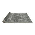 thumbnail image 2 of Ahgly Company Indoor Rectangle Abstract Gray Modern Area Rugs, 2' x 4', 2 of 4