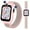 Pink, variant on PTHTECHUS 1.54" Smart Watch for Boys Girls Smartwatch for Kids with Dual Camera Games Video MP3 Children Touch Screen Pink
