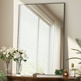 thumbnail image 1 of Beautypeak 26"x38" Bathroom Mirror Wall Mirror with Rectangular Metal Frame, Black, 1 of 7