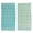 Turquoise, variant on Bersuse 100% Cotton Teotihuacan Dual Layer Turkish Towel - 37x70 Inches, Turquoise (Set of 3)