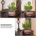 thumbnail image 3 of KSCD Vintage Resin Flower Pot Radio Shape Handmade Resin Plant Pot Flower Pot Plant Container Planter Desktop Decor, 3 of 6