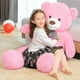 thumbnail image 5 of Oso de peluche gigante rosa Toy Snowolf, 120 cm, felpa suave y 2,5 kg, 5 of 6
