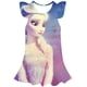 thumbnail image 1 of Disney Frozen Elsa princesa vestido de dibujos animados 3D estampado niñas vestido verano Frozen Elsa vestido Frozen sin mangas fiesta princesa vestidos 12M Gao Jinjia LED, 1 of 2