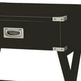 thumbnail image 5 of DUOSONG Black 1-Drawer End Table, Black (1 Piece), 5 of 7
