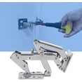 1 Set Hinge High Strength Carbon Steel 170 Degree Furniture