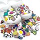 thumbnail image 1 of Lof Of 30 50 100pc Random Shoe Charms Compatible With Clog Shoes Decorations Wristband Bracelet Party Favors, 1 of 5