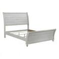 thumbnail image 7 of Coaster Stillwood Farmhouse Wood Queen Sleigh Panel Bed Gray, 7 of 7