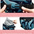 thumbnail image 4 of Platypus Foldable Car Garbage Can with Lid, Leak-proof Hanging Storage Bag - Mini Trash Can for Car, 4 of 6