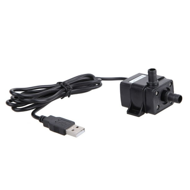 USB DC 5V 3W bomba de agua sumergible acuario pecera fuente estanque