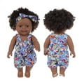 thumbnail image 4 of Baby Dolls Black Girl Dolls,Lifelike Girl Black Baby Doll Handmade Soft Realistic Baby Dolls for 2 Year Old Girls and Up,Fashion Black Baby Doll Play Doll for KidsGifts for Family, 4 of 8