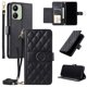 thumbnail image 5 of Funda tipo billetera GANGXUN para Xiaomi POCO M6 5G – Tapa abatible con correa para mujer, 5 of 5