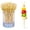 Matte Gold, variant on 300Pcs Fancy Toothpicks for Appetizers,4.7Inch Wooden Ball Cocktail Picks For Drinks,Bamboo Appetizer Skewers for Charcuterie Boards Accessories,Martini, Sandwich,Desserts,Fruit