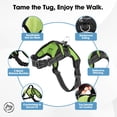 thumbnail image 2 of Arnés para perros Copatchy sin tirones, reflectante, ajustable, verde, XS, 2 of 8