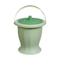 thumbnail image 2 of TOOYFUL Chamber Pot, Potty Urinal Bottle with Lid Handle, Bedside Urinal Portable Toilet Urinal Night Jug for Children Home Use Green With, 2 of 10