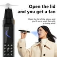 thumbnail image 4 of Pen Phone Portable Fan 3 In 1 Mobile Phone Dual SIM Bluetooth Dial Recorder Magic Sound Pen Phone, 4 of 21