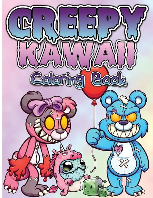 Teens and Kids Horror Kawaii Cute and Creepy Coloring Book Pastel Goth Spooky and Chibi Coloring Pages for Adults Cute and Creepy Coloring Series 