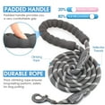 thumbnail image 5 of 5FT Dog Leash with Comfortable Padded Handle and Highly Reflective Threads for Medium and Large Dogs, 5 of 6