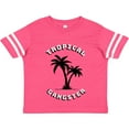thumbnail image 3 of Inktastic Tropical Gangster with Palms Distressed Boys or Girls Toddler T-Shirt, 3 of 5
