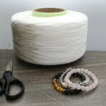 thumbnail image 2 of The Beadsmith Opelon Beading Cord - Stretch Jewelry Fiber - White Color, 0.7mm Diameter, 4400-meter Spool – Jewelry Making Cord for Creating Necklaces, Bracelets, and DIY Crafts, 2 of 6