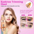 thumbnail image 2 of Compatible Eyebrow Hair Remover, 2 In 1 Rechargeable Facial Hair Remover, Electric Eyebrow Hair Remover_Perfect Gift, 2 of 5