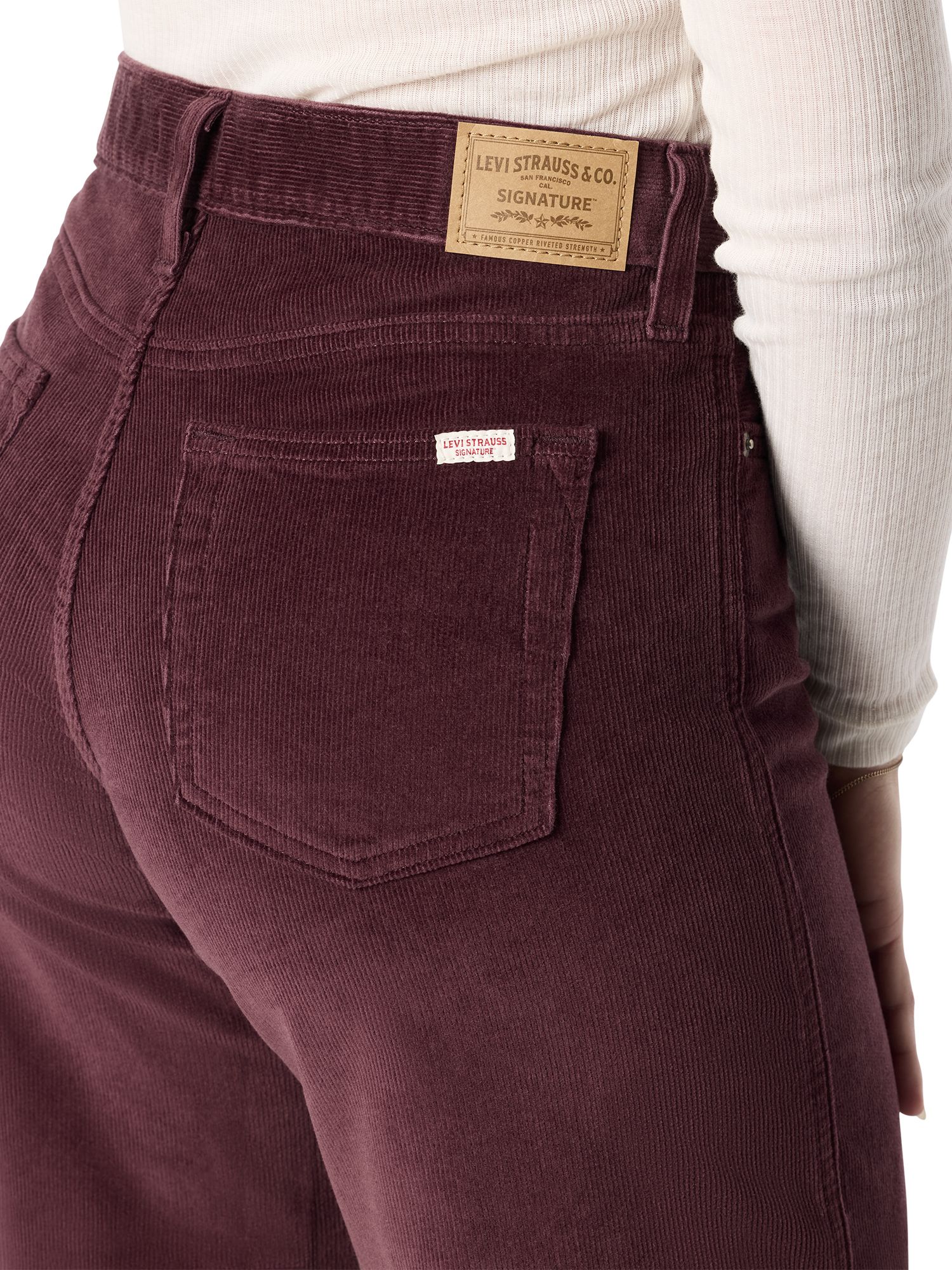 Jean jambe large abrégé ancien Levi Strauss SignatureMC pour femme