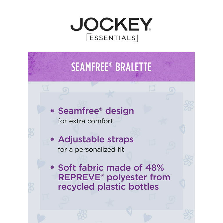 Jockey Essentials Women's Cooling Seamfree Bralette 