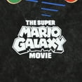 thumbnail image 3 of The Super Mario Galaxy Movie T-Shirt Men's Mineral Wash Short Sleeve Tee, 3 of 4