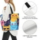 thumbnail image 3 of Disketp Colorful Cats Pattern Art Bolsa Tote Estampada para Mujer, Bolso de Hombro y de Mano para Compras y Viajes, 3 of 8