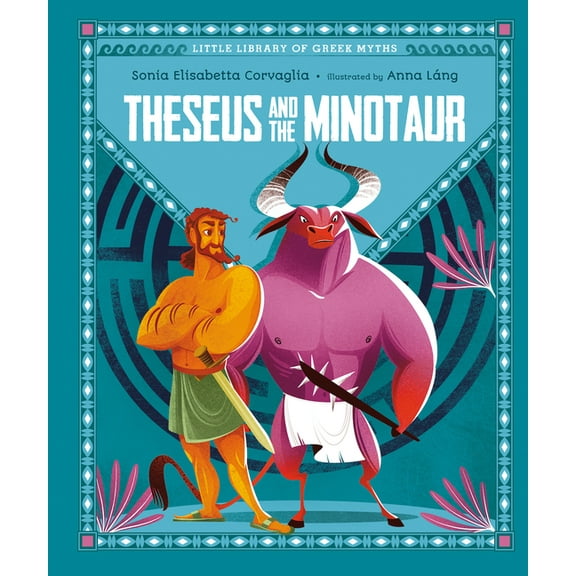 Little Library of Greek Myths Theseus and the Minotaur, (Hardcover)