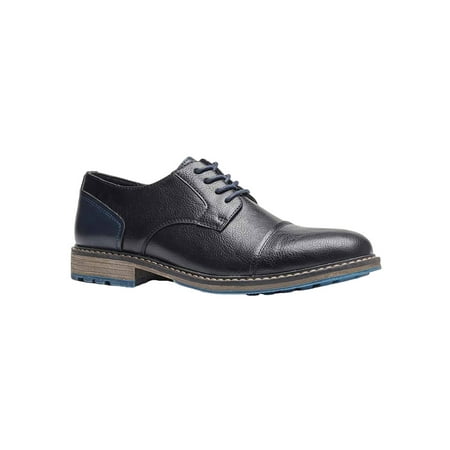 

Frontwalk Men Oxfords Business Dress Shoes Lace Up Brogues Work Retro Casual Shoe Mens Wingtips Blue 9