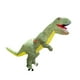 thumbnail image 3 of Disfraz inflable de dinosaurio para desfile y juego de simulación. Verde, 3 of 9