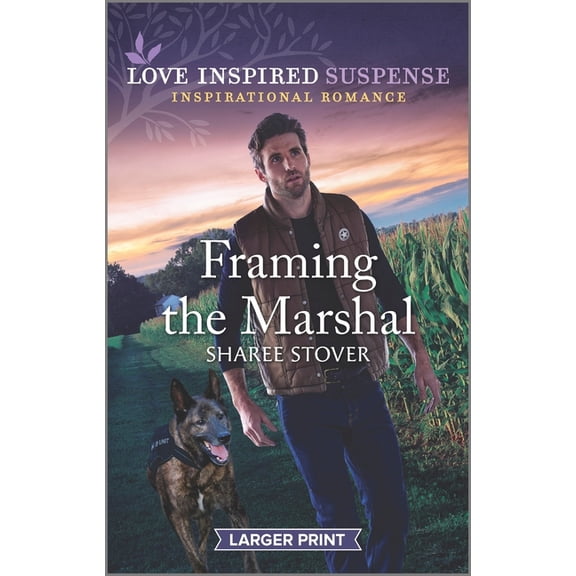 Framing the Marshal (Paperback)(Large Print)