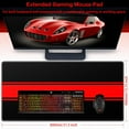 thumbnail image 2 of Gaming Mouse Pad, Computer Mouse Pad 31.5x15.7inch Large Extended Computer Mouse Mat with Non-Slip Base Keyboard Full Desk Mousepad for Gaming, Office, Home, 2 of 6