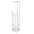 thumbnail image 3 of Bath Bliss Freestanding Toilet Paper Holder and Dispenser in Satin Nickel, 3 of 8