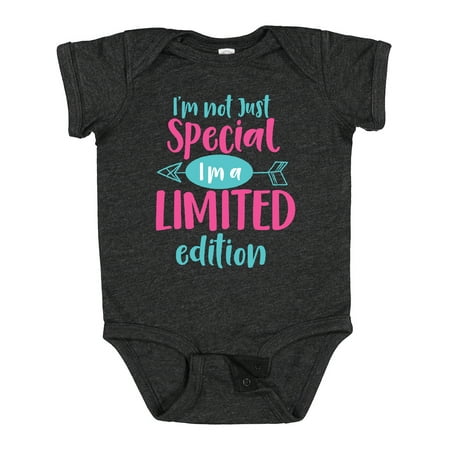 

Inktastic I m Not Special I m Limited Edition - Pink Blue Boys or Girls Baby Bodysuit